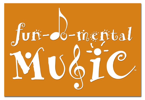 Fun-=do-mental Music Logo (orange)